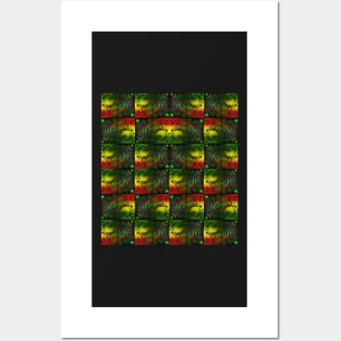 Rasta Marijuana Posters and Art